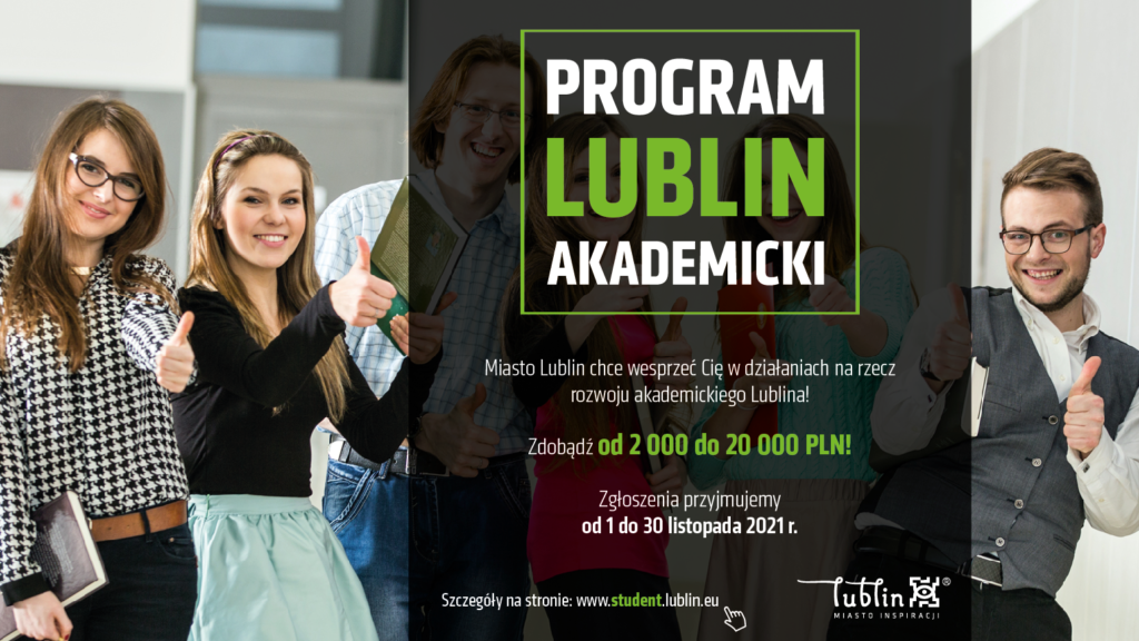 Plakat promujący Program Lublin Akademicki