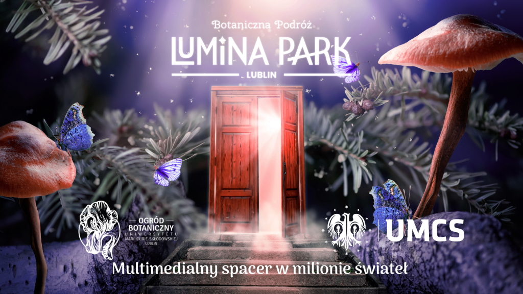 Plakat promujący projekt Lumina Park