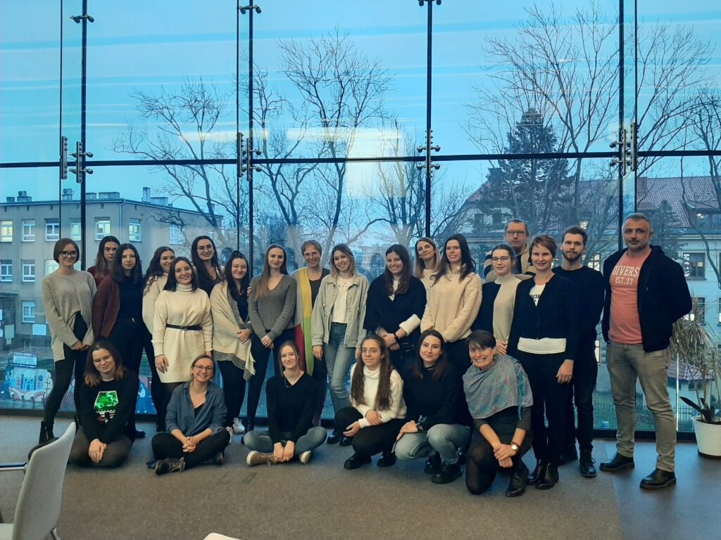 Członkowie projektu zazieleniania SSE Lublin podczas spotkania warsztatowego